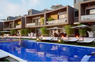 Современный жилой комплекс апартаментов в районе Искеле (004109)