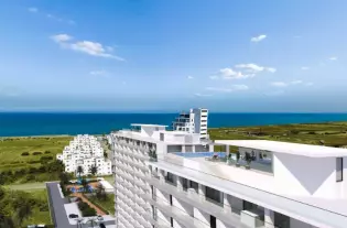 Современный жилой комплекс возле моря в Гюзельюрт (003272)