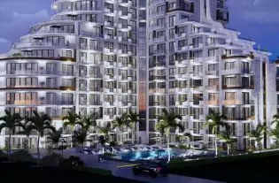 Квартиры в роскошном курортном комплексе в прекрасном районе Газиверен (039157)