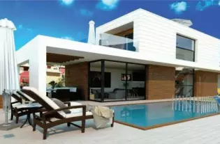 Новая вилла с видом на море и горы в Финестрате - PG3504