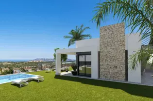 Новая вилла в пригороде Бенидорма - EC3459