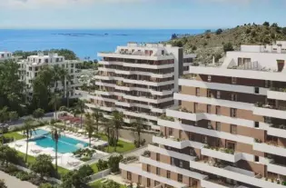 Новые апартаменты с тремя спальнями в городе Villajoyosa - AEH6671