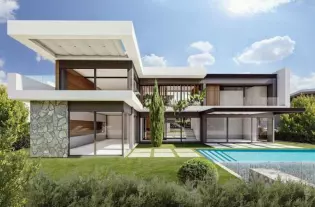 Новые роскошные виллы в живописном районе Чаталкёе, Кирения (002300)