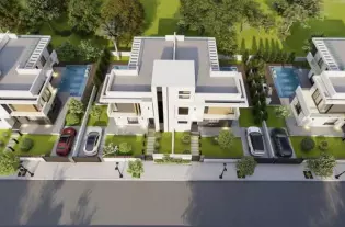 Высококачественный и уникальный комплекс вилл в районе Йени Богазичи, Фамагуста (003116)