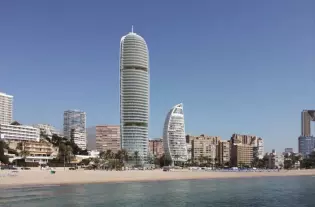 Новые эксклюзивные апартаменты на берегу моря в городе Бенидорм - GDF7159