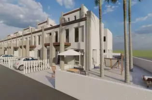 Новый современный таунхаус в городе Гран Алакант - MS4583