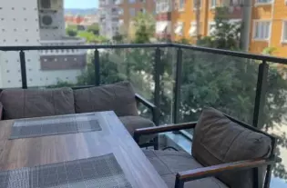 Отличная квартира в аренду в жилом комплексе в центре Алании (0190001)