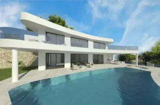 Роскошная вилла с видом на море в Moraira - CJ4362