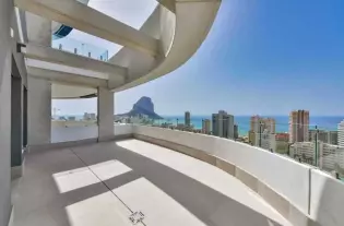 Роскошный пентхаус с собственным бассейном в Кальпе - ELH7044