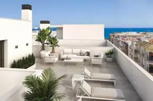 Роскошный пентхаус видом на море в центре города Торревьеха - TR5927