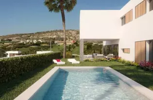 Шикарная вилла в современном стиле с бассейном в Algorfa - PT4622
