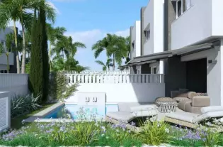 Современная вилла с бассейном и солярием в Pilar de la Horadada - RN4540