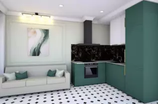 Современная квартира-студия на берегу Средиземного моря - ET7105