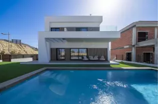 Современная новая вилла в городе Финестрат - CG5192