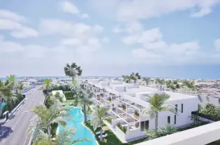 Современные апартаменты, 500 м от пляжа, Идеальное место для жизни или инвестиций - 402912