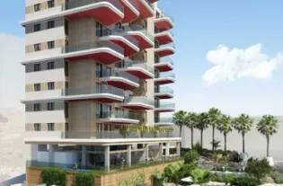 Современные апартаменты с видом на море в Кальпе - IKL5717