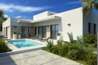 Современные виллы в Daya Nueva: комфорт и спокойствие на юге - 392954