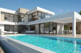 Современный дом в Хавеа с видом на море - WTG1921