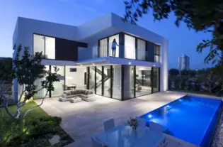 Современный сборный дом на берегу моря в городе Финестрат - FS5206