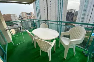 Светлая и уютная квартира с видом на море и полным комфортом в Бенидорме - FNT7174