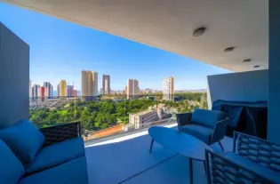 Уникальные апартаменты в Бенидорме с панорамными видами - AL7190