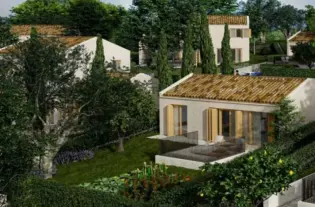 Дом с одной спальней в Тивате