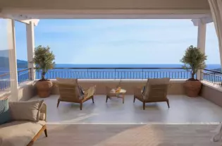 Новая квартира с двумя спальнями на Луштице