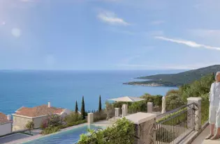 Новая квартира с двумя спальнями на Луштице