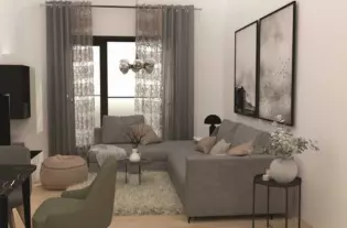 Квартира с одной спальней в Баре