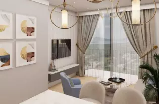 Квартира с одной спальней в Бечичи