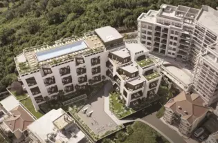 Новая квартира с одной спальней в Бечичи