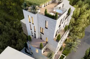 Квартира с двумя спальнями в Бечичи