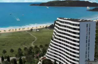 Квартира с одной спальней в Бечичи