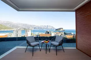 Квартира содной спальней в Будве