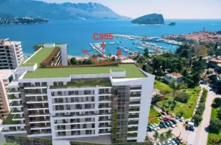 Квартира с одной спальней в Будве