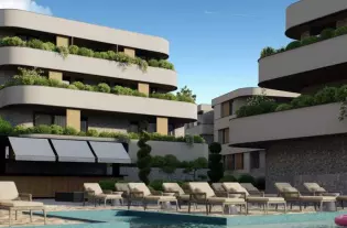 Квартира с одной спальней в Будве