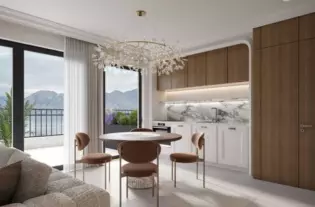 Квартира с тремя спальнями в Доброте