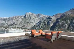 Квартира с двумя спальнями в Которе