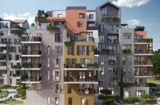 Квартира с двумя спальнями в Тивате