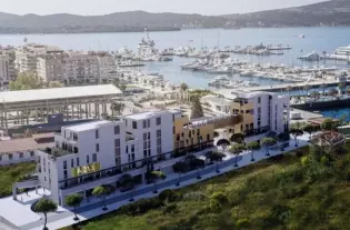 Квартира с одной спальней в Тивате