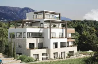 Квартира с одной спальней в Тивате