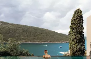 Новая квартира с одной спальней в Херцег Нови