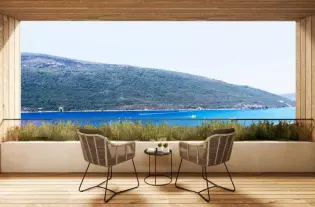 Новая квартира с двумя спальнями в Херцег Нови