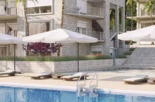 Новая вилла с бассейном в Кримовице