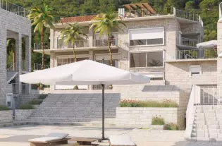 Новая вилла с бассейном в Кримовице