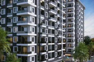 Премиальный комплекс квартир на границе районов Махмутлар и Каргыджак (01332)