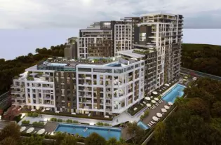 Разнообразные апартаменты в уникальном жилом комплексе премиум класса в районе Алтынташ, Анталия (004489)