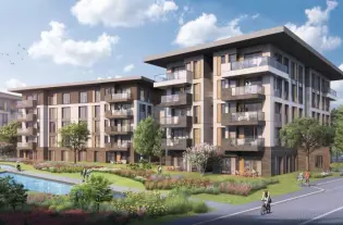 Жилой комплекс в европейской стороне Стамбула, Кючюкчекмедже (121345)