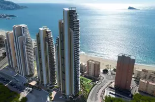 Роскошные квартиры на пляже Поньенте, Бенидорм (233237)