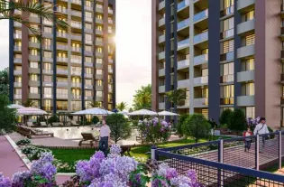 Квартиры в строящемся комплексе с развитой инфраструктурой, Мерсин (006164)